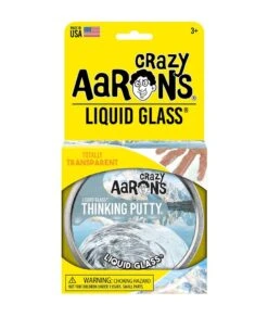 Crystal Clear Thinking Putty - Liquid Glass | Crazy Aaron's(Crystal Clear Thinking Putty Liquid Glass)