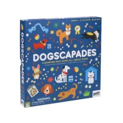 Chronicle Books Dogscapades: A Barking Mad Game All About Dogs(Petit Collage Dogscapades)