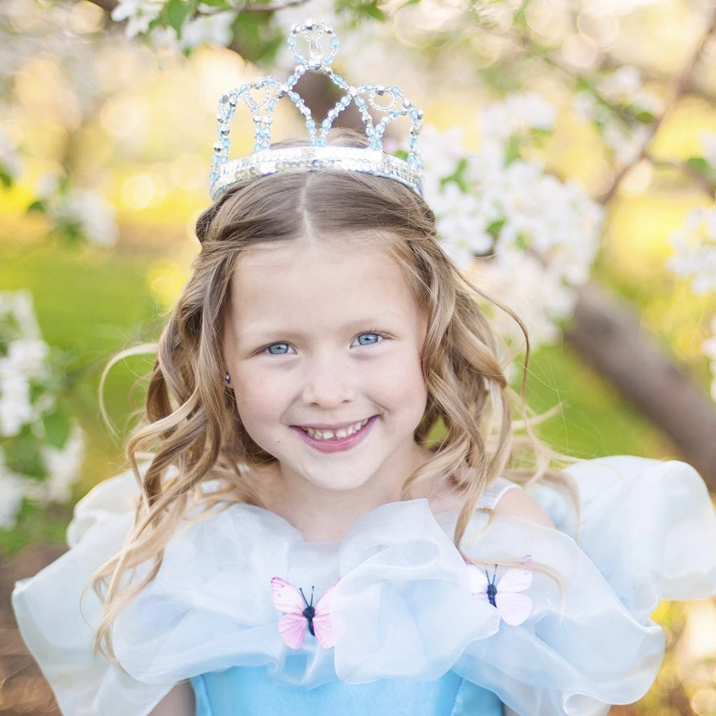 Cinderella Tiara Silver & Blue| Great Pretenders(Cinderella tiara) Cinderella Tiara Silver & Blue| Great Pretenders(Cinderella Tiara) -Curious Bear Toys 10980 Cinderella Tiara LS 1 2000x 1de5379f 6900 406b 97d1 e5edd2e15393