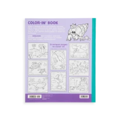 Color'In Book: Outrageous Ocean | OOLY(Outrageous Ocean Coloring Book) -Curious Bear Toys 118 205 Color In Book Outrageous Ocean B2 800x800 dcbb084f 282c 4317 b6db dfdc9d37fd7e