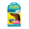 Tiny Tadas! Note Cards & Sticker Set - Playful Pups | OOLY(Tiny Tadas Note Cards Sticker Set Playful Pups Ooly)