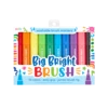 Big Bright Brush Markers - Set Of 10 | OOLY(Big Bright Brush Markers Ooly) 2 Big Bright Brush Markers - Set Of 10 | OOLY(Big Bright Brush Markers Ooly) -Curious Bear Toys 130 090 Big Bright Brush Markers C1