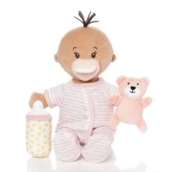 Love, Stella Sleepy Time Set - Beige Doll With Brown Tuft | Manhattan Toy(Love Stella Sleepy Time Set Beige Doll With Brown Tuft Manhattan Toy) 5 Love, Stella Sleepy Time Set - Beige Doll With Brown Tuft | Manhattan Toy(Love Stella Sleepy Time Set Beige Doll With Brown Tuft Manhattan Toy) -Curious Bear Toys 154300R1 Love Stella Sleepy Time Set Peach V1