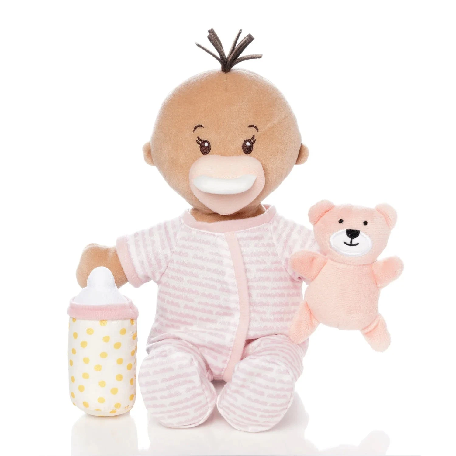 Love, Stella Sleepy Time Set - Beige Doll with Brown Tuft | Manhattan Toy(Love stella sleepy time set beige doll with brown tuft manhattan toy) Love, Stella Sleepy Time Set - Beige Doll With Brown Tuft | Manhattan Toy(Love Stella Sleepy Time Set Beige Doll With Brown Tuft Manhattan Toy) -Curious Bear Toys 154300R1 Love Stella Sleepy Time Set Peach V1