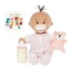 Love, Stella Sleepy Time Set - Beige Doll With Brown Tuft | Manhattan Toy(Love Stella Sleepy Time Set Beige Doll With Brown Tuft Manhattan Toy) 1 Love, Stella Sleepy Time Set - Beige Doll With Brown Tuft | Manhattan Toy(Love Stella Sleepy Time Set Beige Doll With Brown Tuft Manhattan Toy) -Curious Bear Toys 154300R1 Love Stella Sleepy Time Set Peach V2