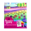 Scenic Hues DIY Watercolor Art Kit - Flowers And Gardens | OOLY(Scenic Hues Diy Watercolor Art Kit Flowers And Gardens Ooly)
