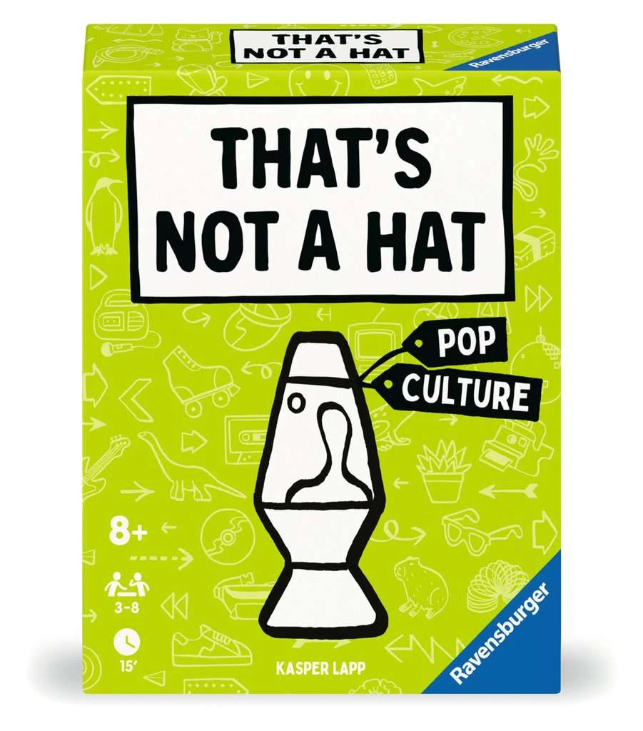 That's Not a Hat 2 Pop Culture | Ravensburger(Thats not a hat 2 pop culture ravensburger) That's Not A Hat 2 Pop Culture | Ravensburger(Thats Not A Hat 2 Pop Culture Ravensburger) -Curious Bear Toys 22589