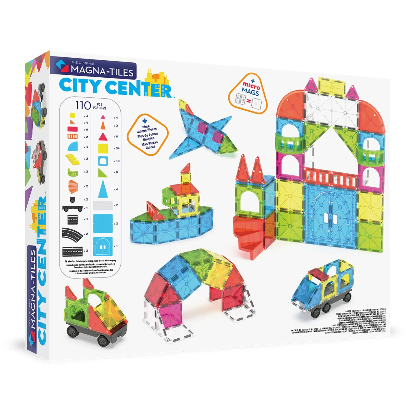 City Center 110-Piece Set | Magna-Tiles LOCAL PICKUP ONLY(City center 110 piece set magna tiles local pickup only) City Center 110-Piece Set | Magna-Tiles LOCAL PICKUP ONLY(City Center 110 Piece Set Magna Tiles Local Pickup Only) -Curious Bear Toys 25City Center BR11 RGB