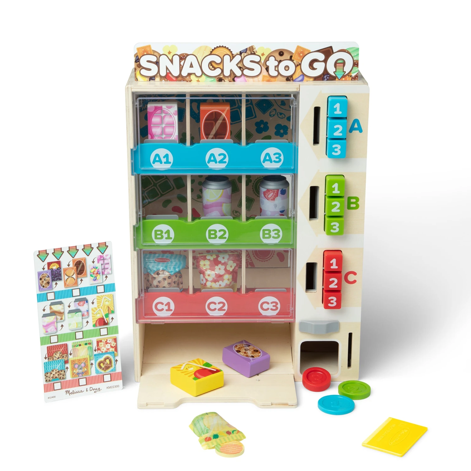 Vending Machine | Melissa & Doug - LOCAL PICK UP ONLY(Vending machine melissa doug) Vending Machine | Melissa & Doug - LOCAL PICK UP ONLY(Vending Machine Melissa Doug) -Curious Bear Toys 32400 1