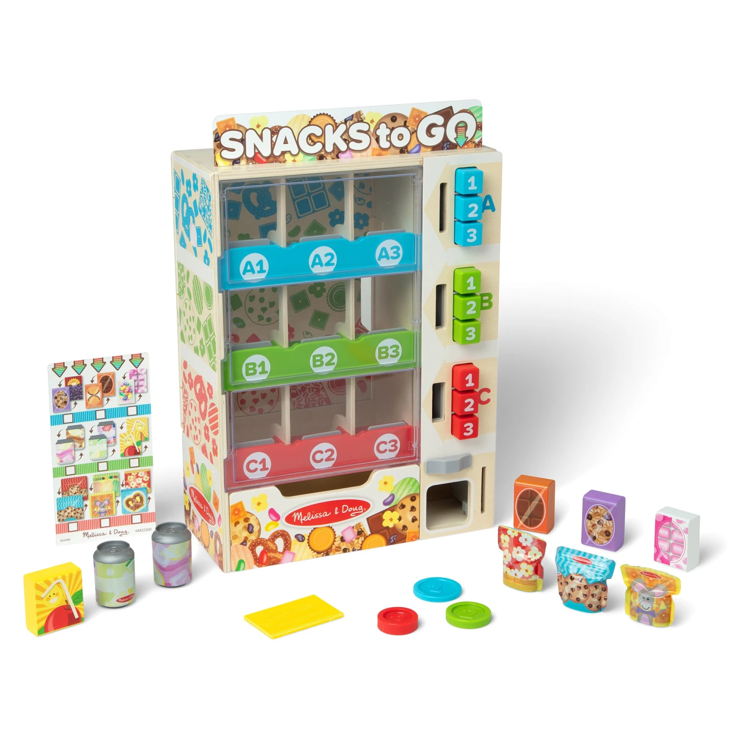 Vending Machine | Melissa & Doug - LOCAL PICK UP ONLY(Vending machine melissa doug) Vending Machine | Melissa & Doug - LOCAL PICK UP ONLY(Vending Machine Melissa Doug) -Curious Bear Toys 32400 4