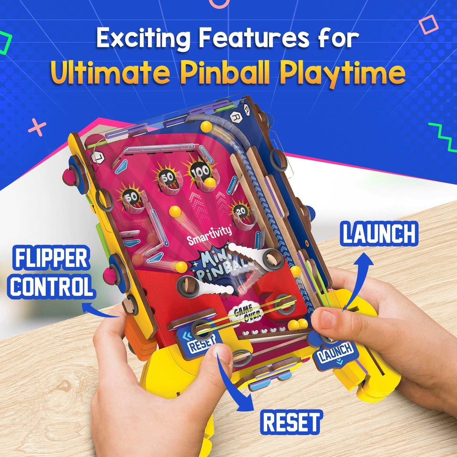 Mini Pinball DIY STEM Construction Toy | Smartivity Labs(Mini pinball diy stem construction toy smartivity labs) Mini Pinball DIY STEM Construction Toy | Smartivity Labs(Mini Pinball Diy Stem Construction Toy Smartivity Labs) -Curious Bear Toys 3 27aeb735 5da6 4ccb a103 72594d9e94aa
