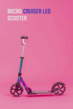 Micro Cruiser LED Scooter: Neochrome - LOCAL PICK UP ONLY(Micro Cruiser Led Scooter Neochrome Local Pick Up Only) -Curious Bear Toys 49a75437876f40ab8ee16ca8e6edba56.thumbnail.0000000000