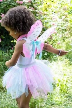 Think Mint Pink Skirt, Wings, & Wand, Size 4-6 | Great Pretenders(Think Mint Pink Skirt Wings Wand Size 4 6 Great Pretenders)
