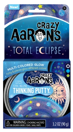 Total Eclipse - 4" Thinking Putty Tin | Crazy Aaron's(Total Eclipse Full Size 4 Thinking Putty Tin)