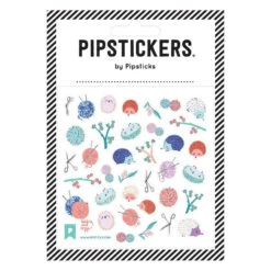 Knittin’ Hedgies Stickers | Pipsticks(Knittin Hedgies Stickers Pipsticks)