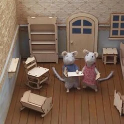 Dam Furniture Kit - Kid's Room | The Mouse Mansion(Furniture Kit Kids Room) 4 Dam Furniture Kit - Kid's Room | The Mouse Mansion(Furniture Kit Kids Room) -Curious Bear Toys 51