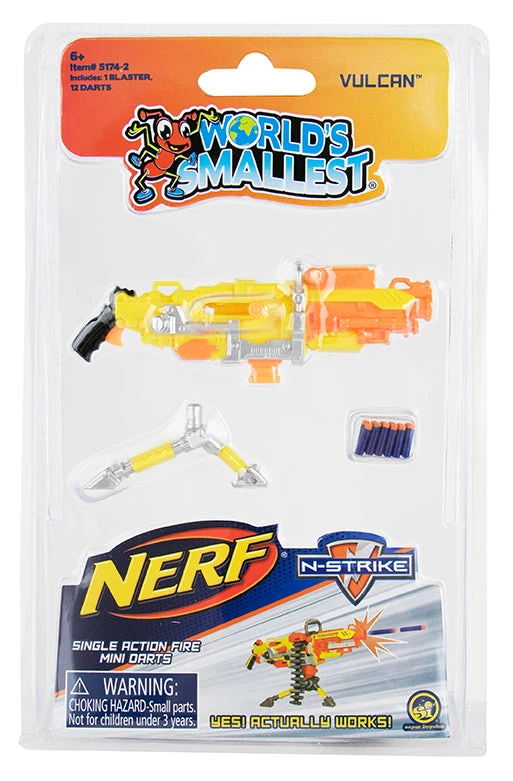 World's Smallest Nerf Blaster Series 2(Worlds smallest nerf blaster series 2) World's Smallest Nerf Blaster Series 2(Worlds Smallest Nerf Blaster Series 2) -Curious Bear Toys 51742 1724860109