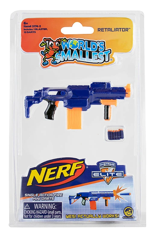 World's Smallest Nerf Blaster Series 2(Worlds smallest nerf blaster series 2) World's Smallest Nerf Blaster Series 2(Worlds Smallest Nerf Blaster Series 2) -Curious Bear Toys 51742 2 1724860128