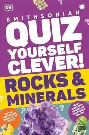 Quiz Yourself Clever! Rocks and Minerals(Quiz yourself clever rocks and minerals) Penguin Random House Quiz Yourself Clever! Rocks And Minerals(Quiz Yourself Clever Rocks And Minerals) -Curious Bear Toys 51wO