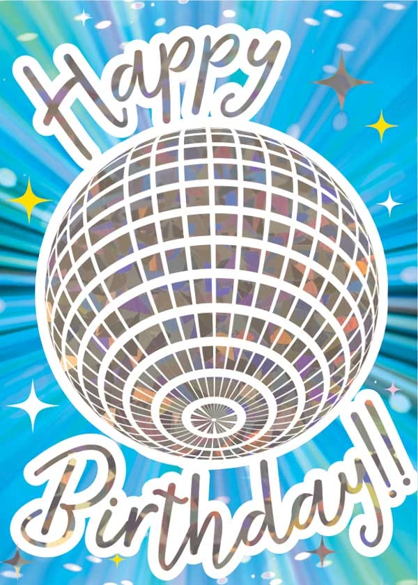 Children's Birthday Card - Dance Party Birthday Foil(Childrens birthday card dance party birthday foil) Children's Birthday Card - Dance Party Birthday Foil(Childrens Birthday Card Dance Party Birthday Foil) -Curious Bear Toys 5f3c2f6682d528d1c396a53d33fa34fb587d56e696096b8e7a3740ca91dbca45