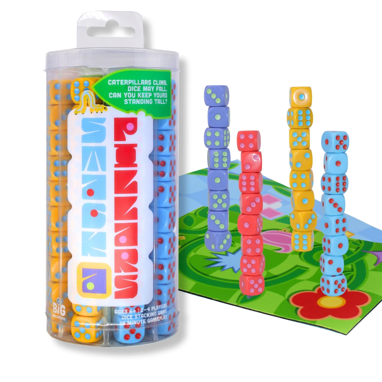 Stack-a-Pillars | Big Discoveries(Stack a pillars big discoveries) Stack-a-Pillars | Big Discoveries(Stack A Pillars Big Discoveries) -Curious Bear Toys 6006