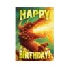 MindWare Dragon Foil Birthday Card(Dragon Foil Birthday Card) 1 MindWare Dragon Foil Birthday Card(Dragon Foil Birthday Card) -Curious Bear Toys 6400FC