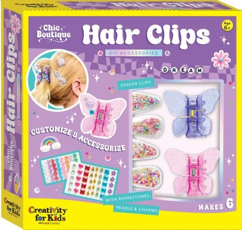 Chic Boutique DIY Hair Clips | Creativity for Kids(Chic boutique diy hair clips creativity for kids) Faber-Castell Chic Boutique DIY Hair Clips | Creativity For Kids(Chic Boutique Diy Hair Clips Creativity For Kids) -Curious Bear Toys 6516000