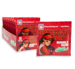 Big League Chew - Slammin' Strawberry(Big League Chew Slammin Strawberry)