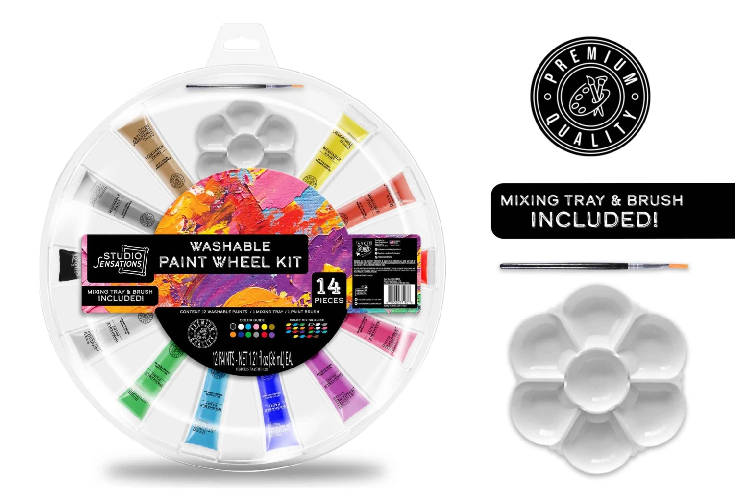 14 Pc Washable Paint Wheel Kit | Anker Play(14 pc washable paint wheel kit anker play) 14 Pc Washable Paint Wheel Kit | Anker Play(14 Pc Washable Paint Wheel Kit Anker Play) -Curious Bear Toys 7277a2e89e0be4a0dd25d6ced06b9f0543087a2e72ae84196ef669fc527bf70d