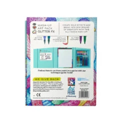 Mash Up Art Pack Glitter FX | Bright Stripes(Mash Up Art Pack Glitter Fx) -Curious Bear Toys 8003 back for web