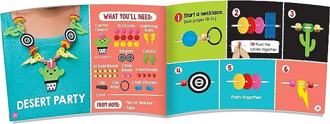 Klutz Jr.: My Mix & Match Necklaces(Klutz jr my mix match necklaces) Klutz Jr.: My Mix & Match Necklaces(Klutz Jr My Mix Match Necklaces) -Curious Bear Toys 81WNEWmUzzL. AC SX679