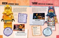 Penguin Random House LEGO Ninjago Dragons Rising Character Guide(Lego Ninjago Dragons Rising Character Guide) -Curious Bear Toys 81WczmAv7IL. SX679