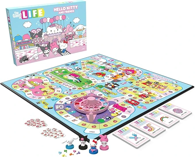 Life: Hello Kitty & Friends | OP Games(Life hello kitty friends op games) Life: Hello Kitty & Friends | OP Games(Life Hello Kitty Friends Op Games) -Curious Bear Toys