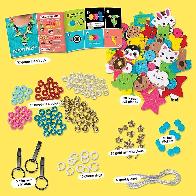 Klutz Jr.: My Mix & Match Necklaces(Klutz jr my mix match necklaces) Klutz Jr.: My Mix & Match Necklaces(Klutz Jr My Mix Match Necklaces) -Curious Bear Toys 91VL8Xa6ykL. AC SX679