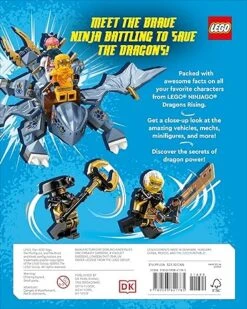 Penguin Random House LEGO Ninjago Dragons Rising Character Guide(Lego Ninjago Dragons Rising Character Guide) -Curious Bear Toys 91mNZ YV6zL. SY466