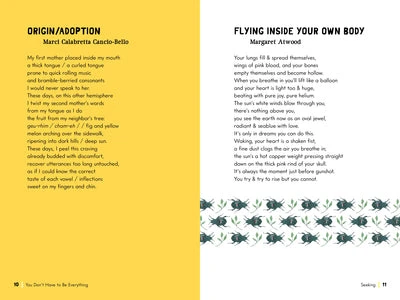 You Don't Have to Be Everything - Poems for Girls Becoming Themselves(You dont have to be everything poems for girls becoming themselves) You Don't Have To Be Everything - Poems For Girls Becoming Themselves(You Dont Have To Be Everything Poems For Girls Becoming Themselves) -Curious Bear Toys 9781523510993.in04