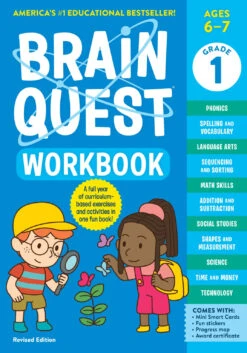 Brain Quest Workbook: 1st Grade Revised Edition(Brain Quest Workbook 1st Grade Revised Edition)