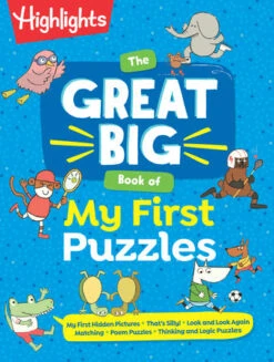 Penguin Random House The Great Big Book Of My First Puzzles | Highlights(The Great Big Book Of My First Puzzles Highlights)