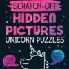 Penguin Random House Scratch-Off Hidden Pictures Unicorn Puzzles | Highlights(Scratch Off Hidden Pictures Unicorn Puzzles Highlights) -Curious Bear Toys 9781644729168