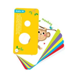 Peek-a-Boo Riddles | Banana Panda(Peek A Boo Riddles Banana Panda) -Curious Bear Toys 9788365773418 AV1 600x600 1