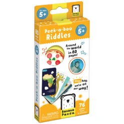 Peek-a-Boo Riddles | Banana Panda(Peek A Boo Riddles Banana Panda) -Curious Bear Toys 9788365773432 BOX