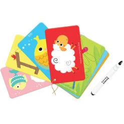 Let's Write And Wipe Animals | Banana Panda(Lets Write And Wipe Animals Banana Panda) -Curious Bear Toys 9788365773678 AV1 1 768x768 1