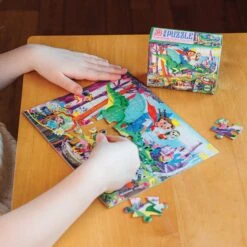 Fairies & Tales Mini Puzzle Assortment | EeBoo(Fairies Tales Mini Puzzle Assortment Eeboo) -Curious Bear Toys ASMFYT 689196521089 4 1