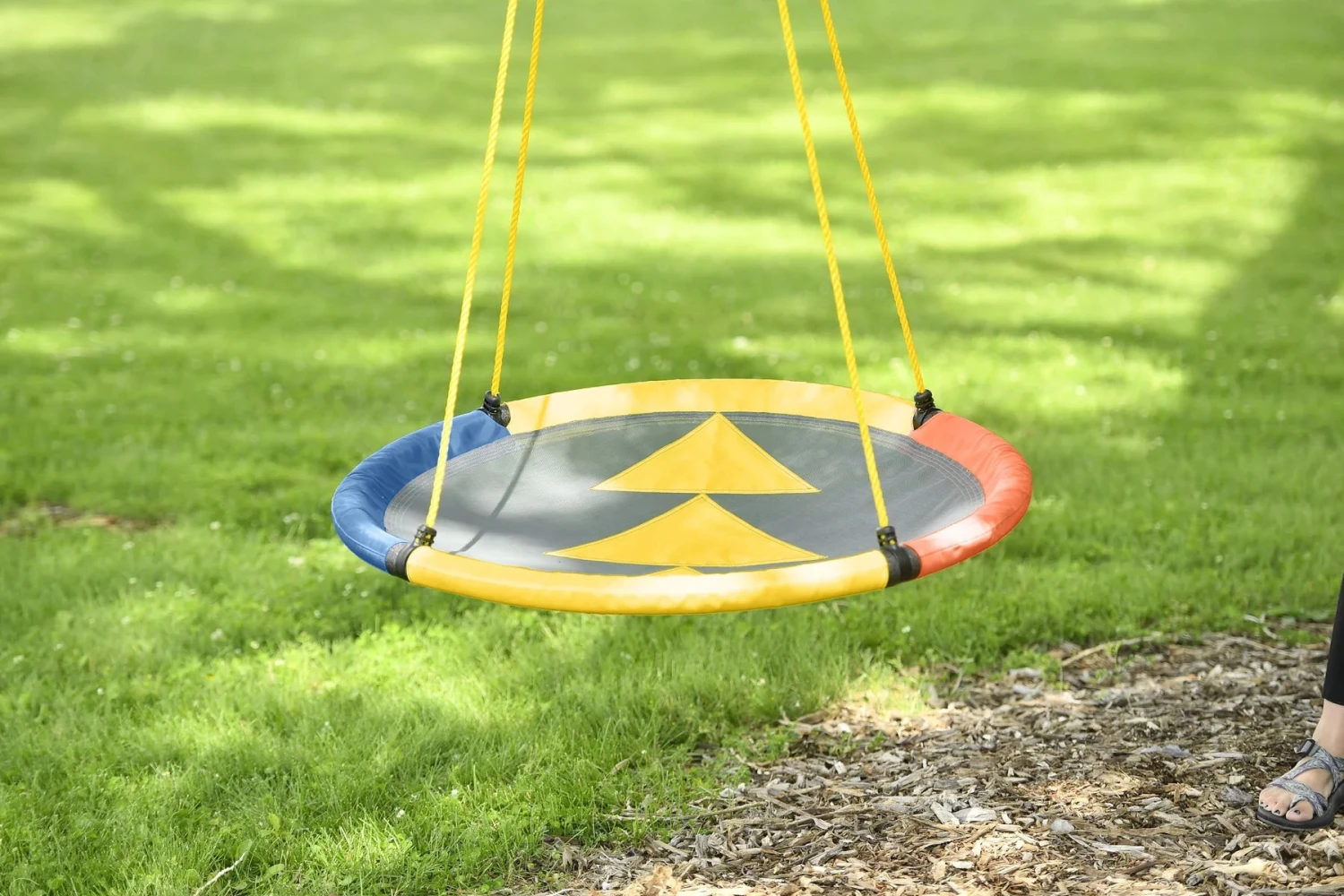 Slackers® 40" Sky Swing | Bolder Play - LOCAL PICK UP ONLY(Slackers 40 sky swing bolder play local pick up only) Slackers® 40" Sky Swing | Bolder Play - LOCAL PICK UP ONLY(Slackers 40 Sky Swing Bolder Play Local Pick Up Only) -Curious Bear Toys B4A.168TR 40inch swing model 7