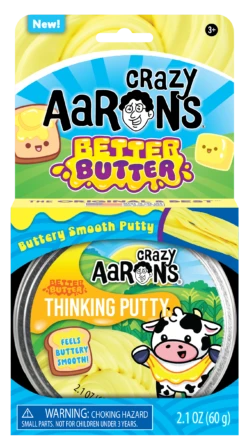 Better Butter - Full Size 4" Thinking Putty Tin | Crazy Aarons(Better Butter Full Size 4 Thinking Putty Tin Crazy Aarons)