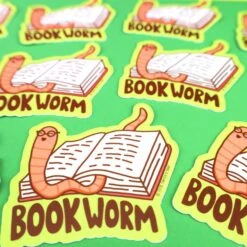 Little Bookworm Vinyl Sticker | Turtle's Soup(Little Bookworm Vinyl Sticker) -Curious Bear Toys Bookworm Turtles Soup Nerd Nerdy Vinyl Sticker Geek Cute Art Decal for Laptop Water Bottle Funny 720x 6d3db9b6 914c 4642 b2c3 7bf7a1a0eb62