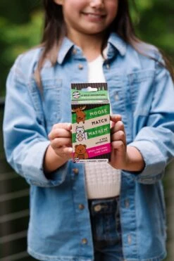 Moose Match Mayhem | Dolphin Hat Games(Moose Match Mayhem Dolphin Hat Games) -Curious Bear Toys Box Size