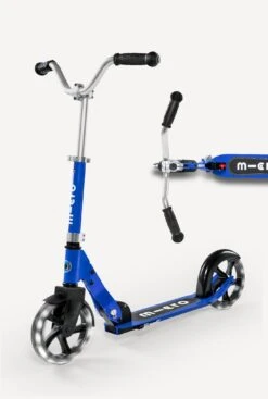 Micro Cruiser LED Scooter: Blue - LOCAL PICK UP ONLY(Micro Cruiser Led Scooter Blue Local Pick Up Only)