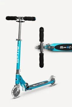 Micro Sprite LED Scooter: Ocean Blue - LOCAL PICK UP ONLY(Micro Sprite Led Scooter Local Pick Up Only)