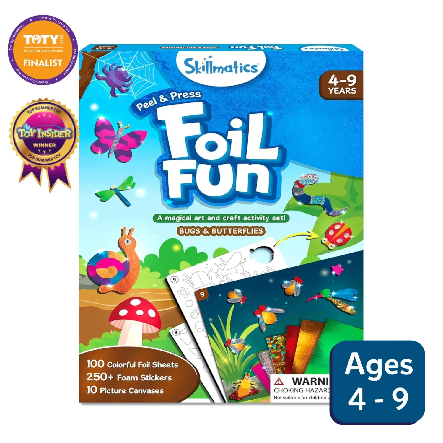 Foil Fun: Bugs & Butterflies | Skillmatics(Foil fun bugs butterflies skillmatics) Foil Fun: Bugs & Butterflies | Skillmatics(Foil Fun Bugs Butterflies Skillmatics) -Curious Bear Toys Foil fun Bugs Butterflies 1